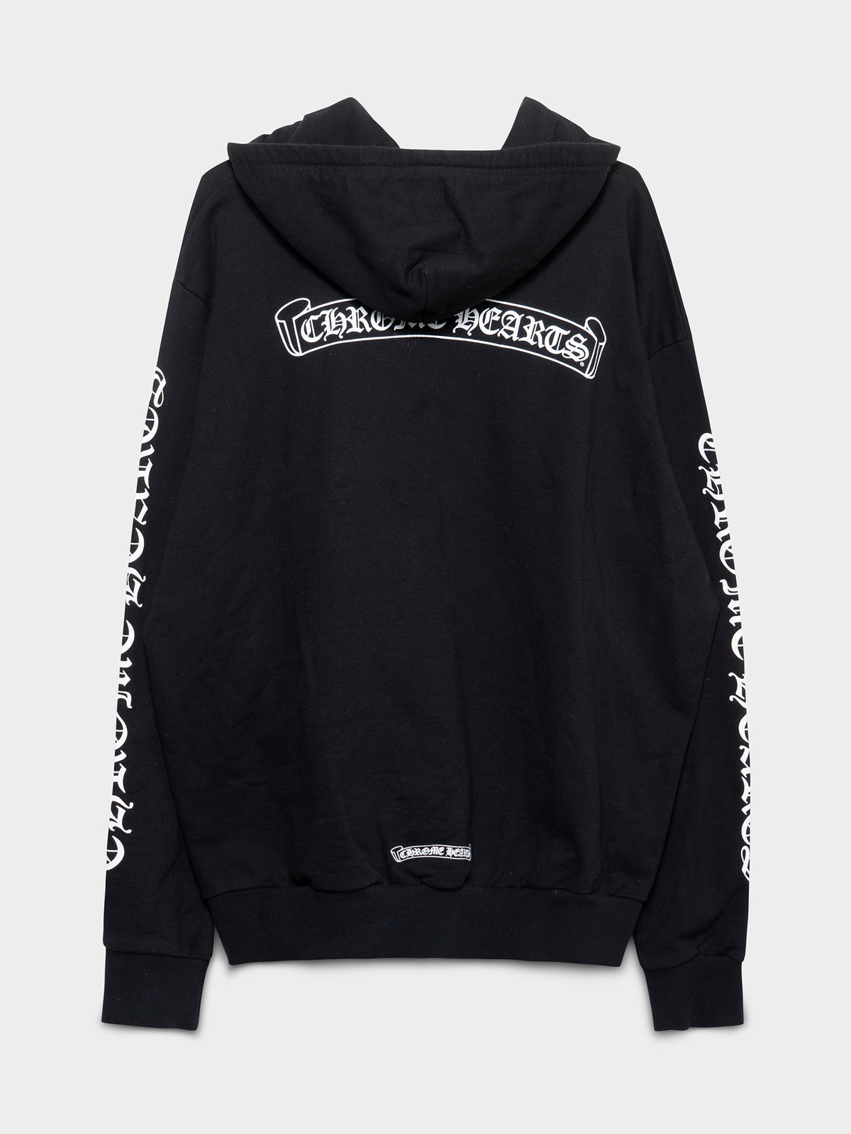 Spellout Zip-Up Hoodie