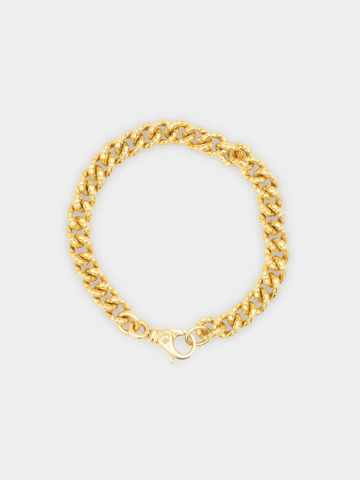 22k Mini Extra Fancy Link Bracelet