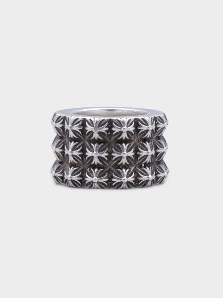Chrome Hearts: Triple Pete Punk Ring | Groupie
