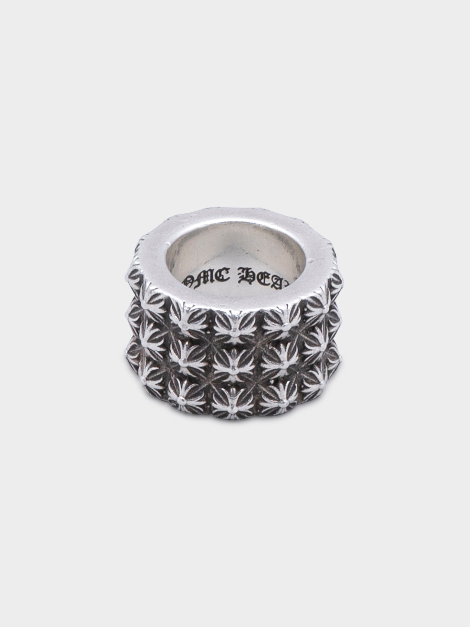 Chrome Hearts: Triple Pete Punk Ring | Groupie