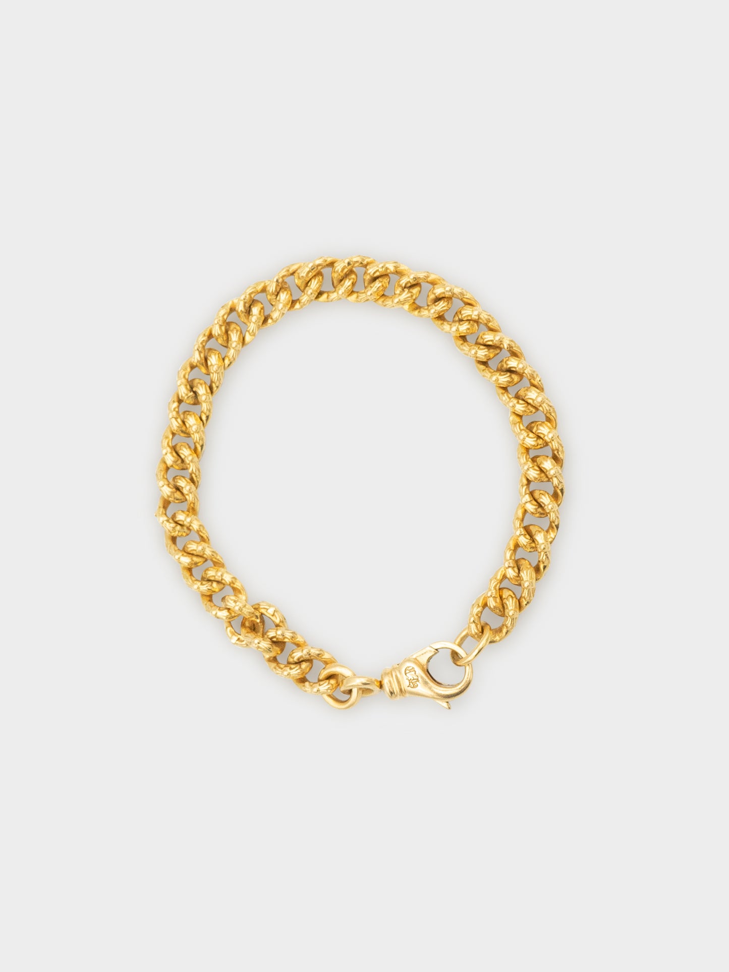 22k Mini Extra Fancy Link Bracelet
