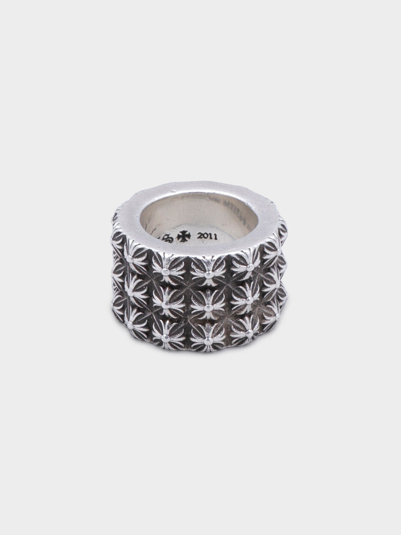 Chrome Hearts: Triple Pete Punk Ring | Groupie