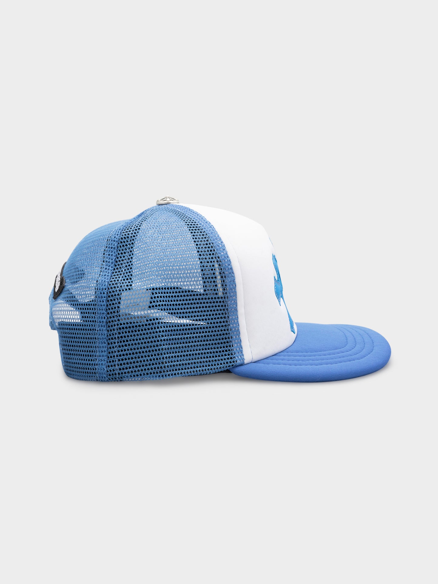 Neon Blue Triple Cross Hat