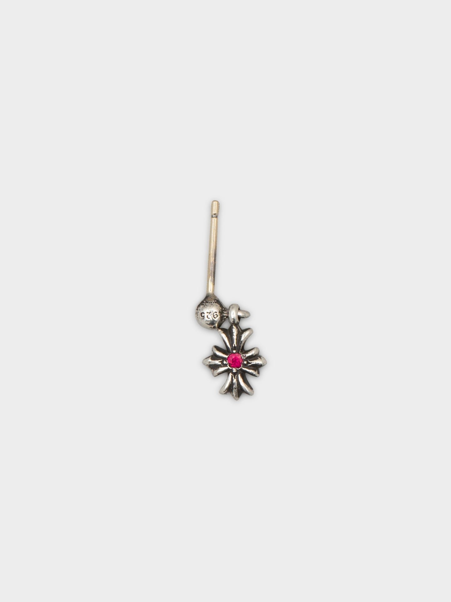 Ruby Tiny E Drop Earring