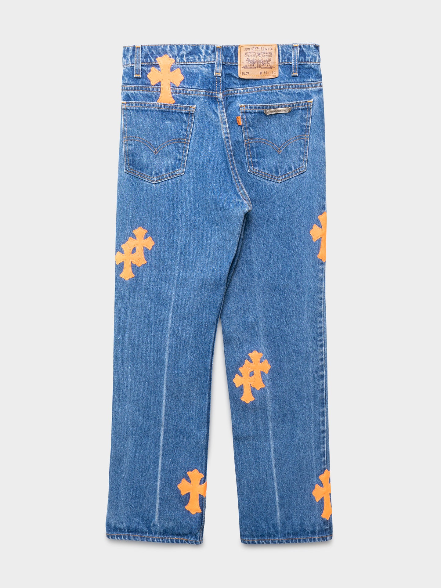 Art Basel Patched Levis