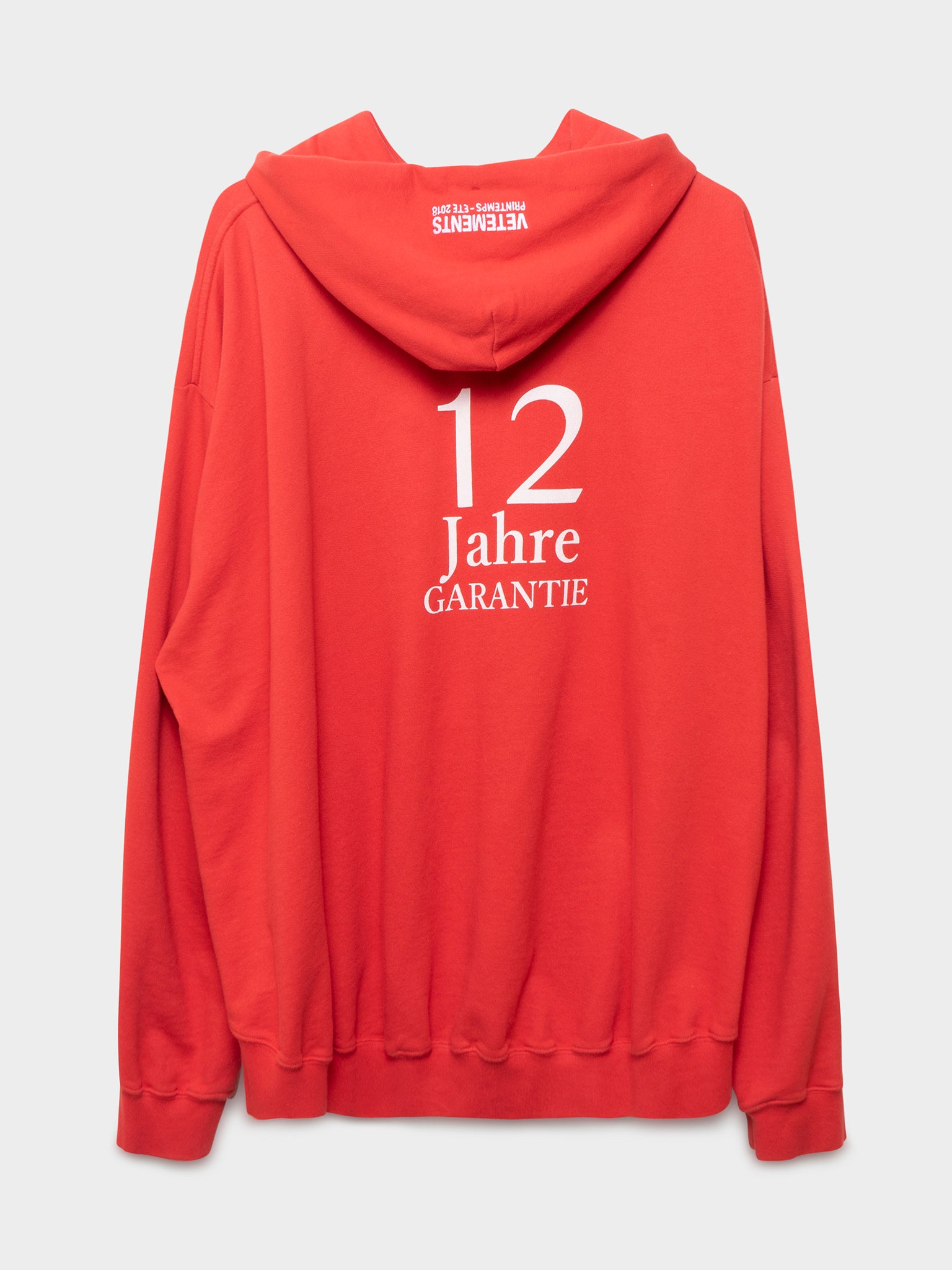 Vetements: Matratzenland Red Hoodie | Groupie
