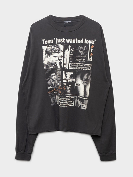 Enfants Riches Deprimes: “Teen Just Wanted Love” Longsleeve Shirt