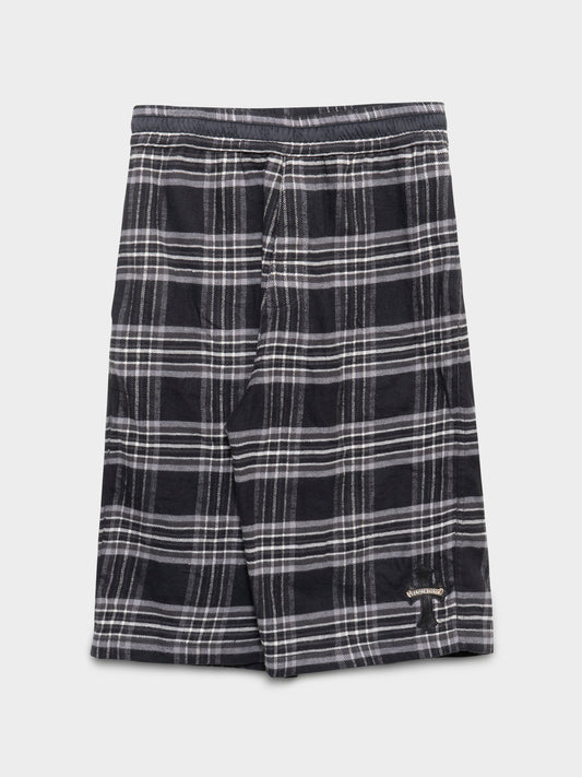 Plaid Patch After School Flannel Shorts