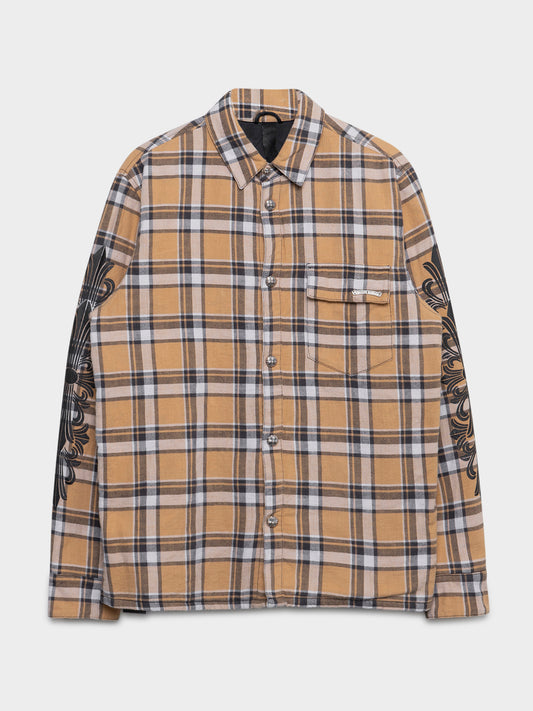 Workn Padded Floral Flannel