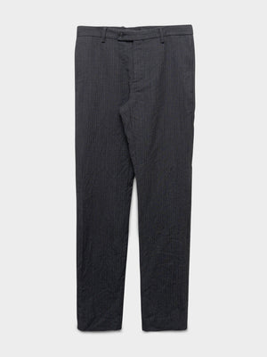 Wool Patterned Pants