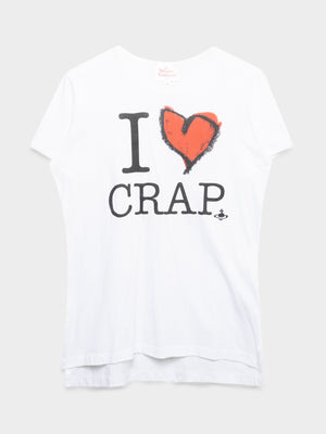 Alexander McQueen's Personal I Love Crap T-Shirt