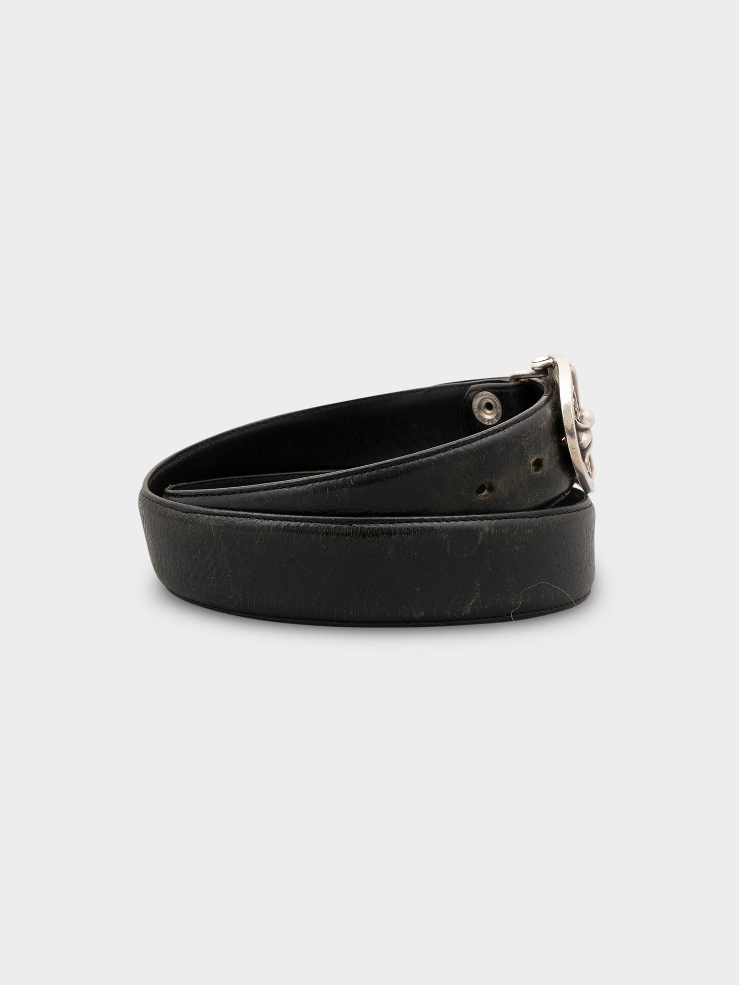 Oval Cross Buckle Belt (34)