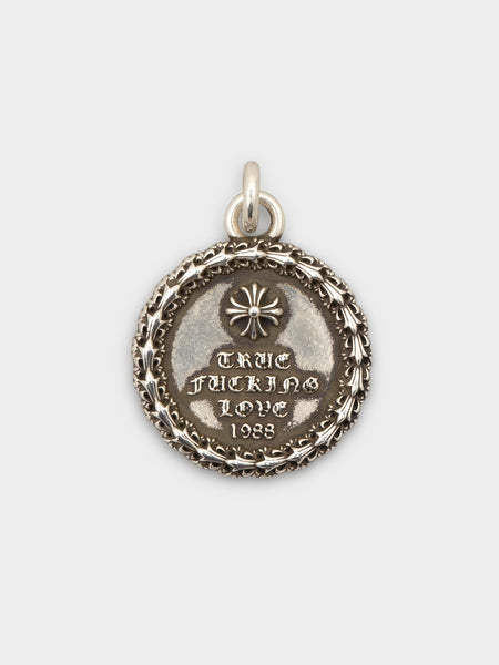 Chrome Hearts: Floral True Fucking Love Pendant | Groupie
