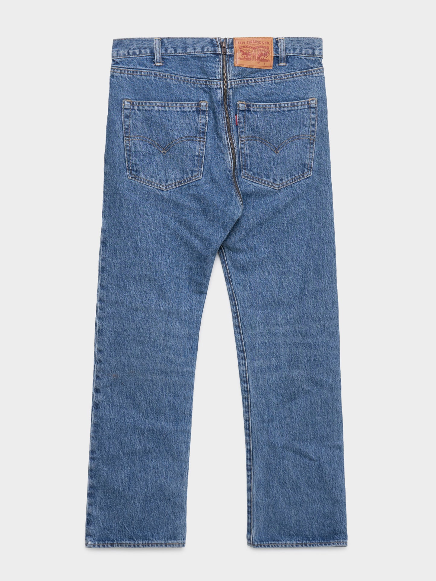 Crotch Zip Denim