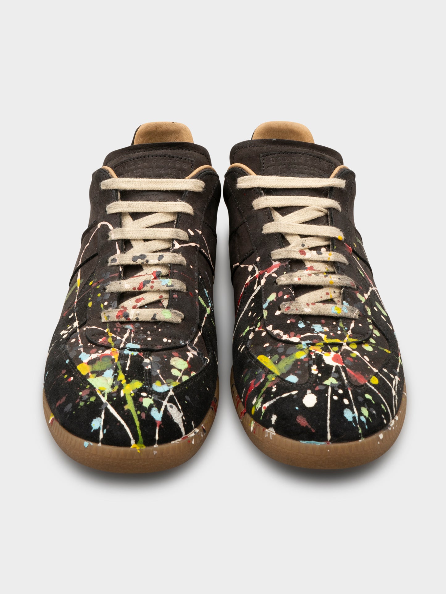 Black Paint Splatter GATs