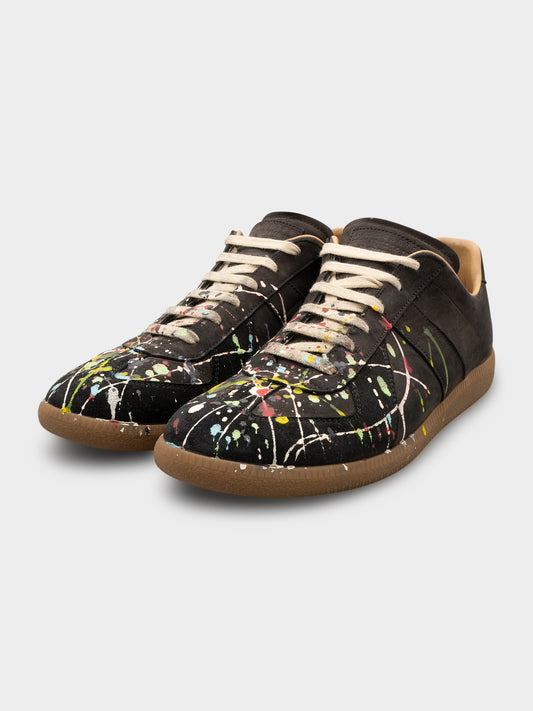 Black Paint Splatter GATs