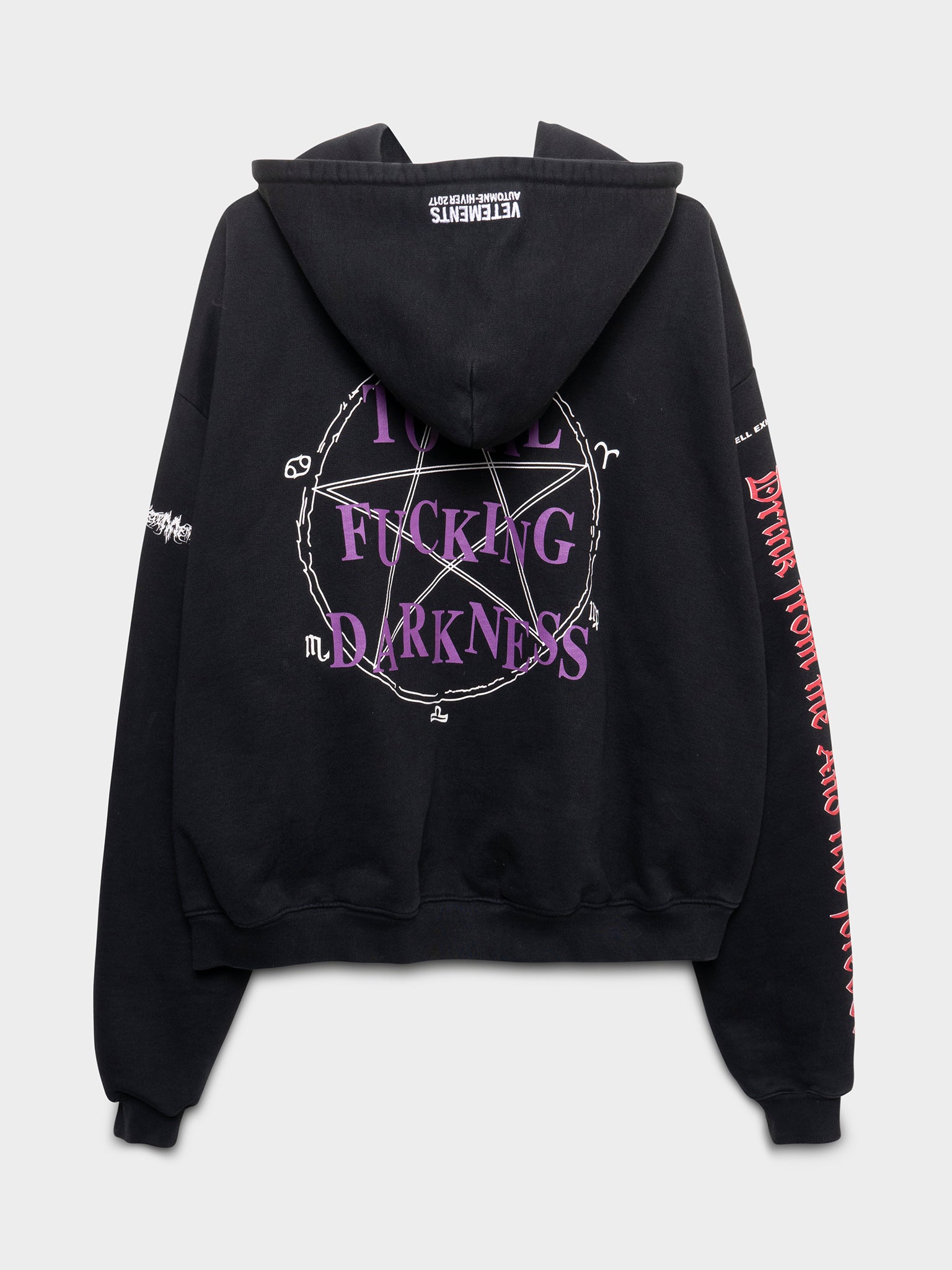 VETEMENTS TFD プルオーバーフーディ XS Vetements: TFD Hoodie | Groupie