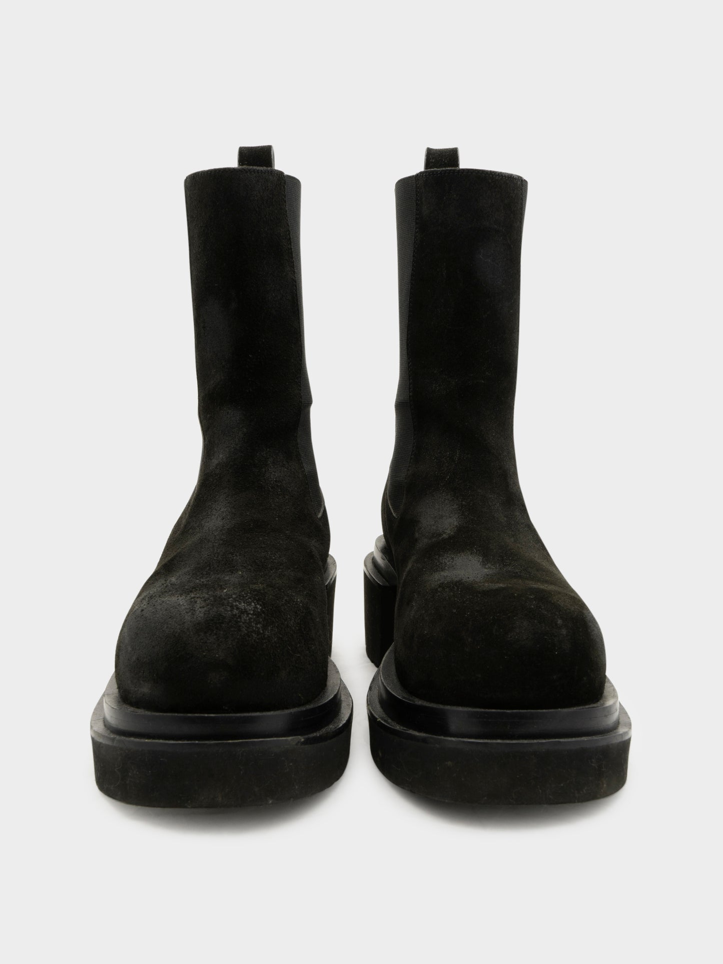 Suede Beatle Boots