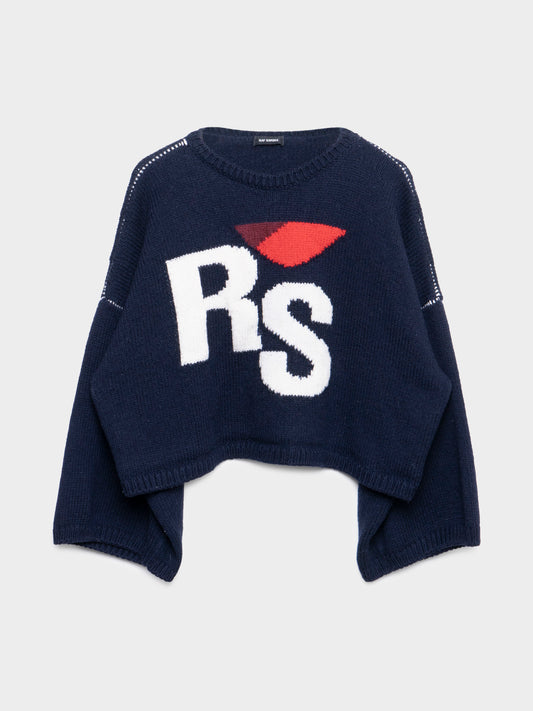 RS Cropped Knit Sweater