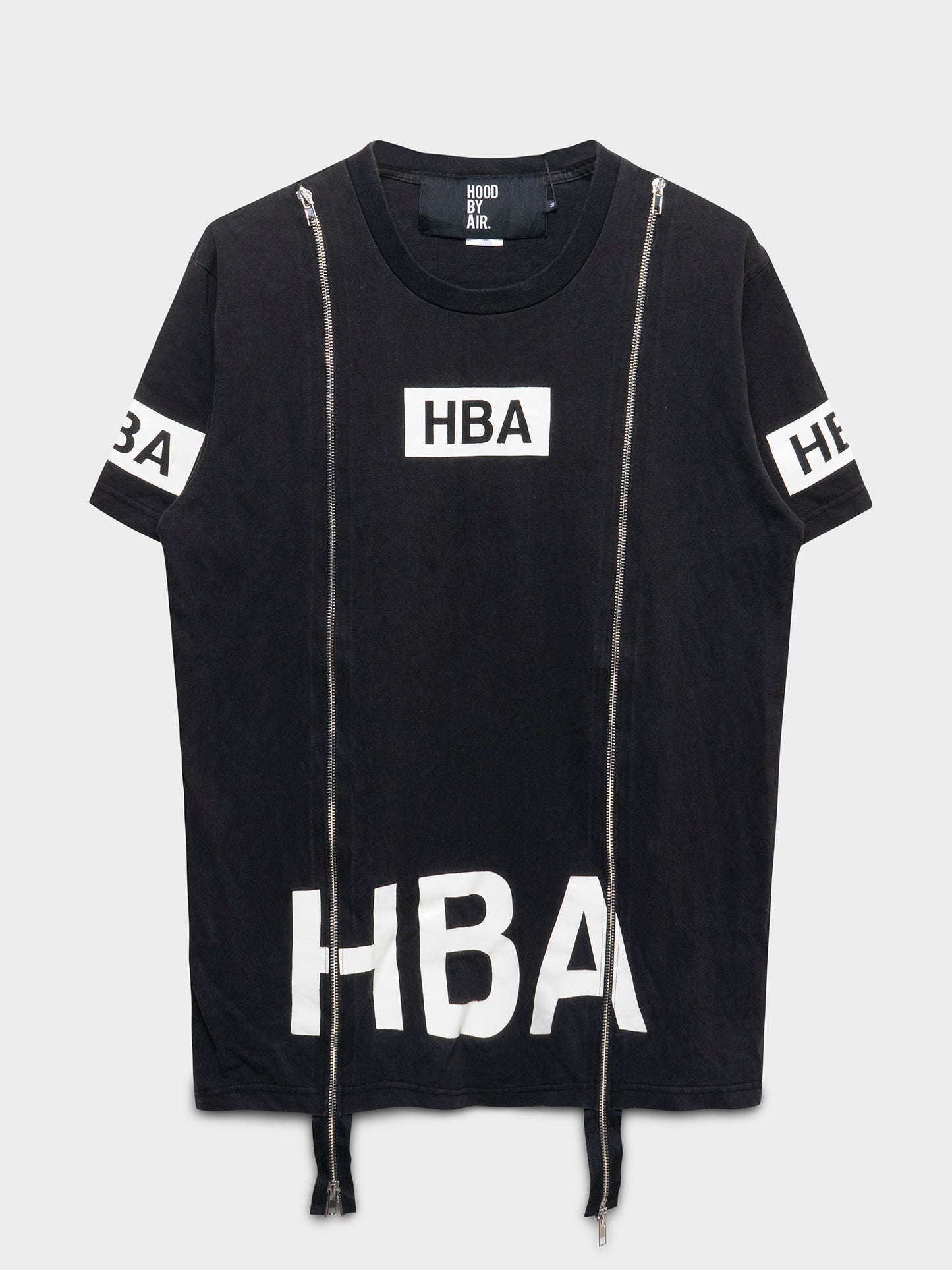 Black Zipper Tee