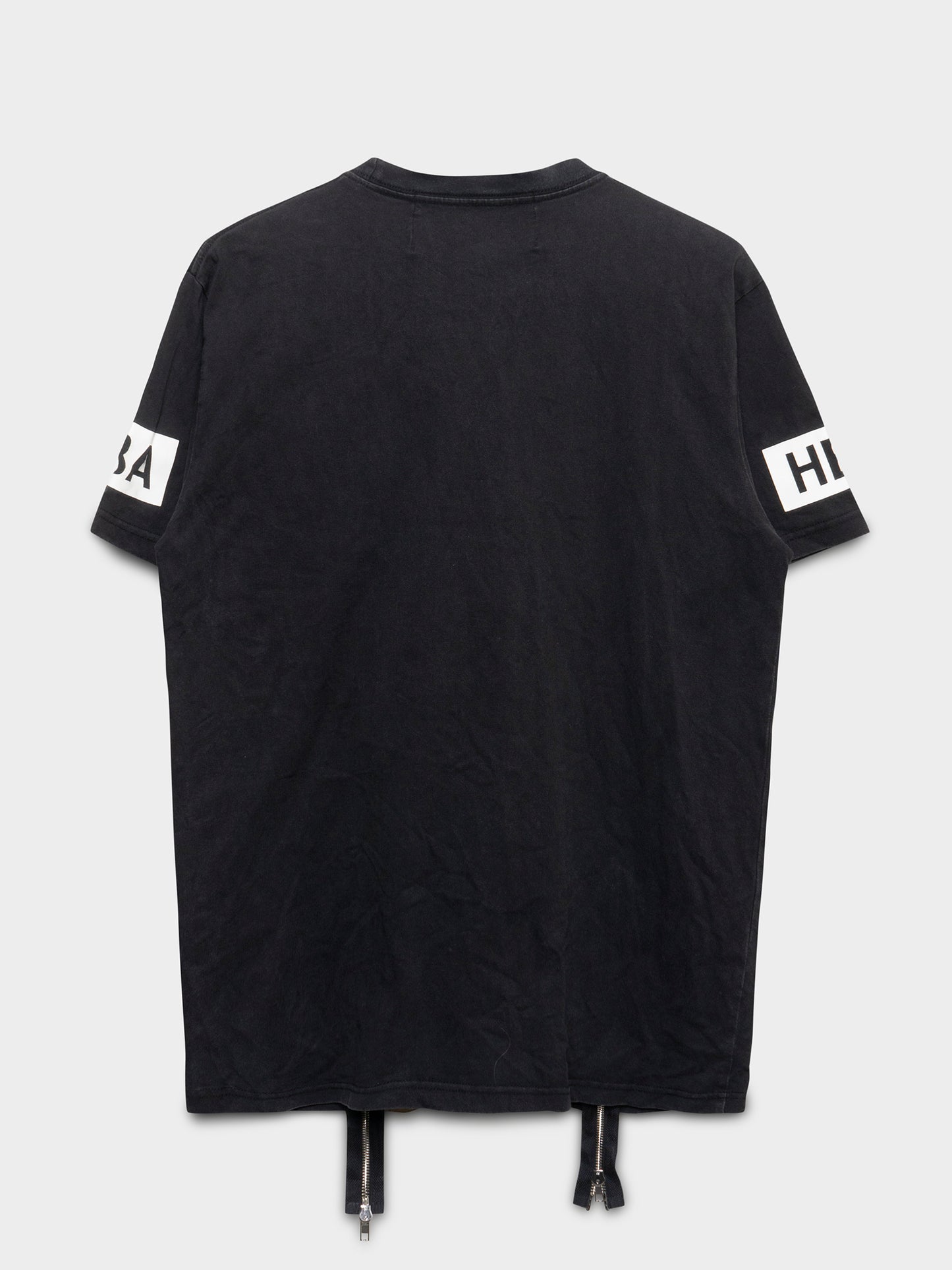 Black Zipper Tee