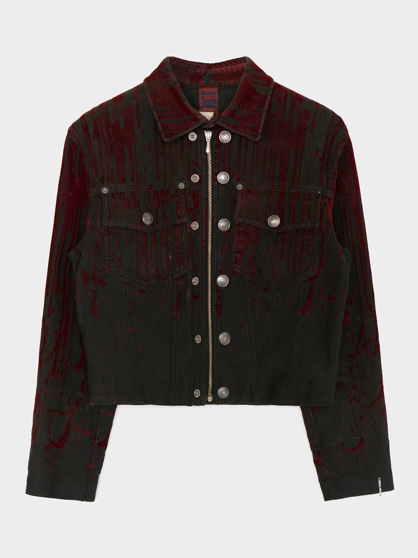 "The Vampyre" Blood Velour Jacket