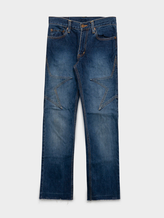 Star Flared Pants