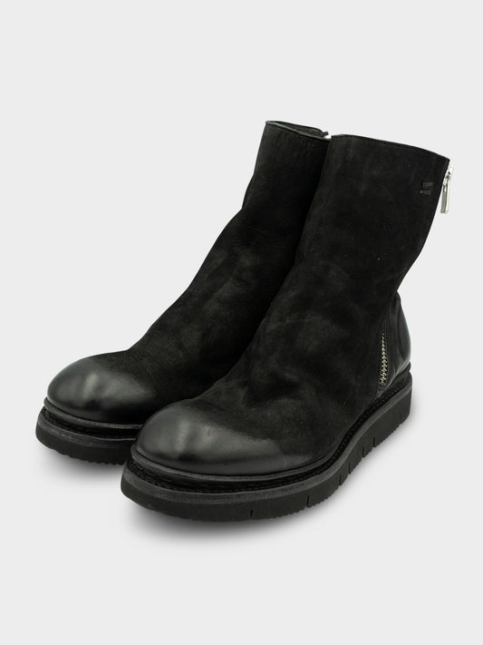 Double Back Zip Boots