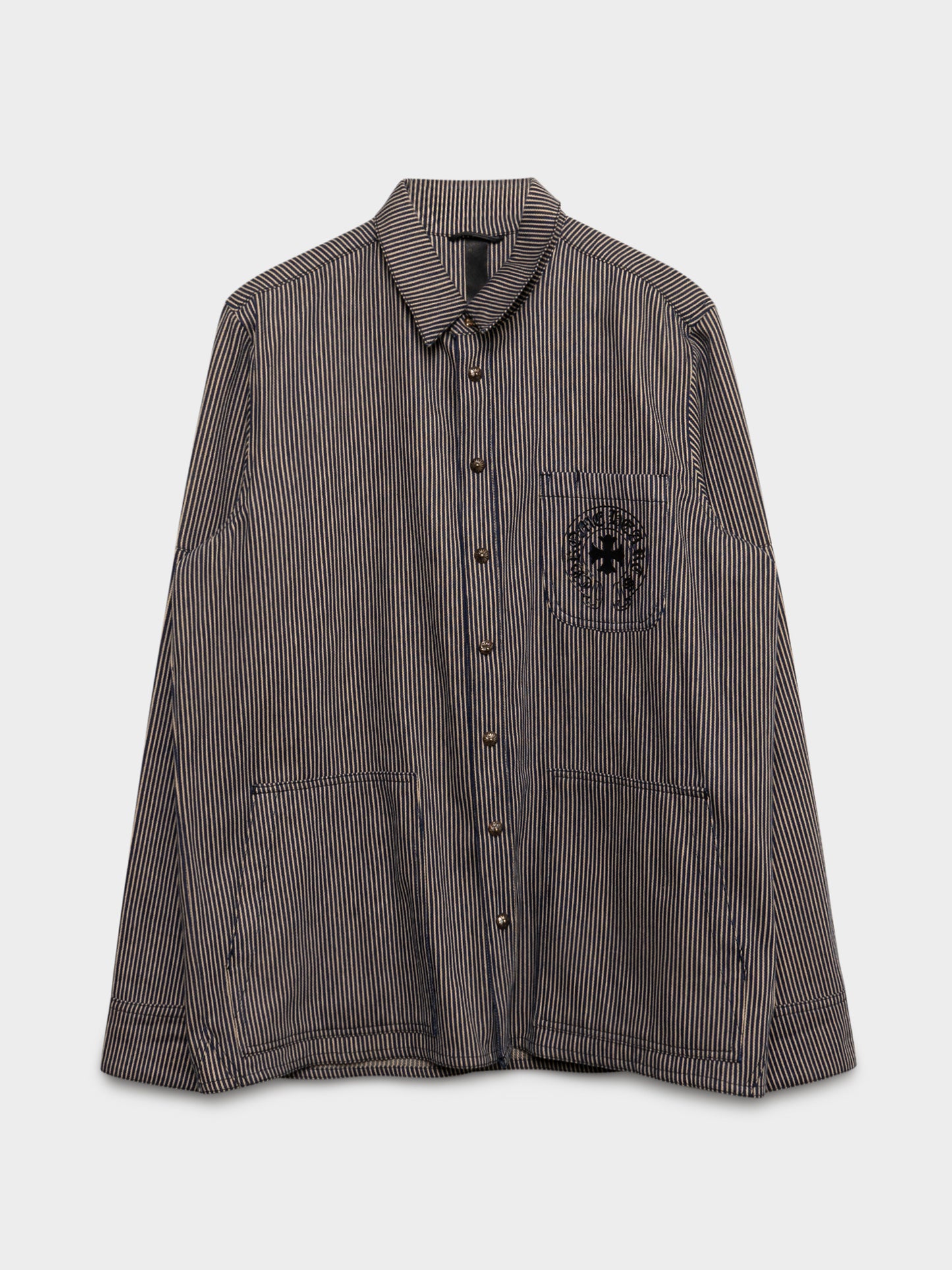 Hickory Pinstripe Last Bite Chore Jacket