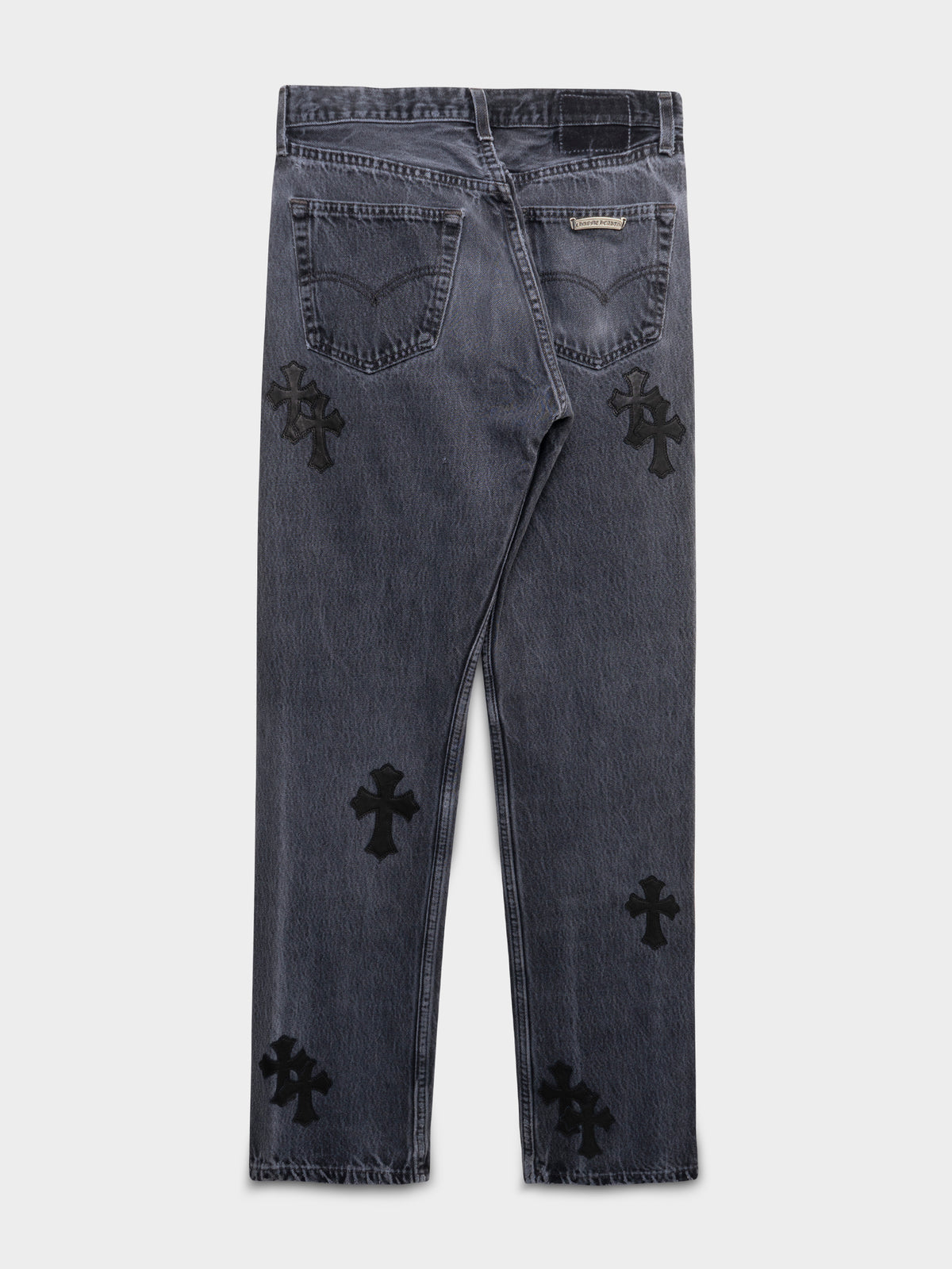 Classic Black Cross Patch 501 Levis Jeans