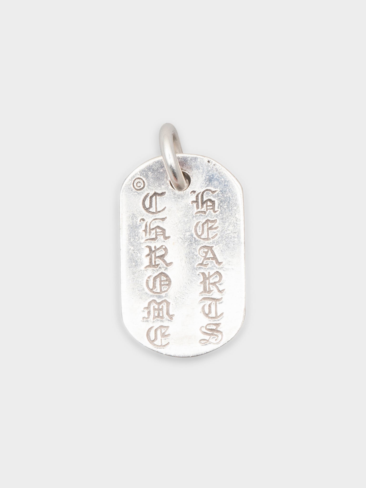 Buy Chrome Hearts Cemetery Dog Tag Pendant Online at Groupie