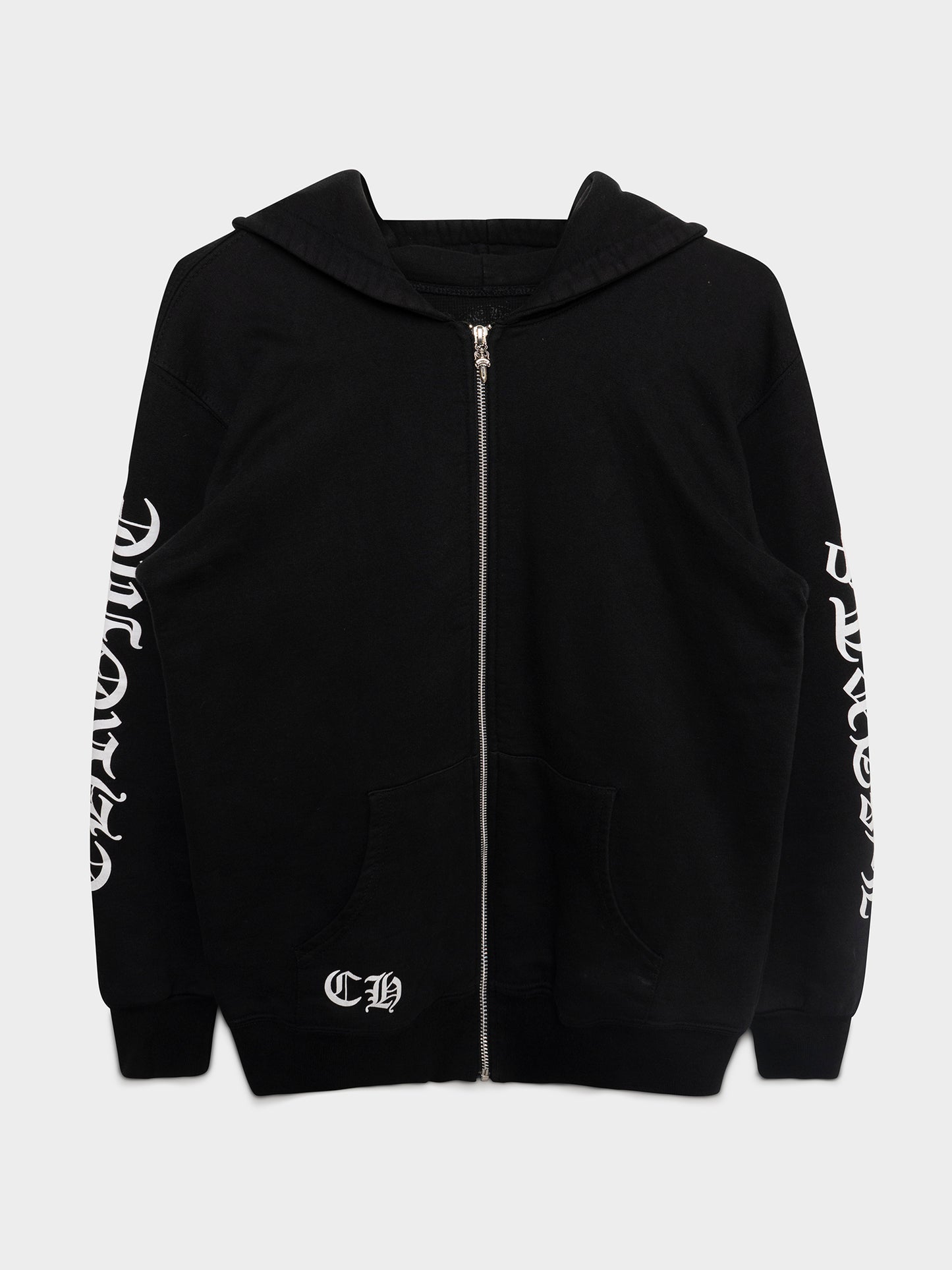 Thermal Zip-up Horseshoe Hoodie