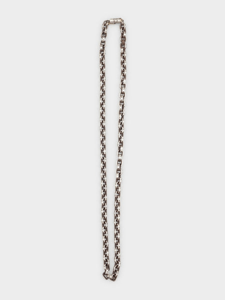 Chrome Hearts: Paper Chain Necklace - 18