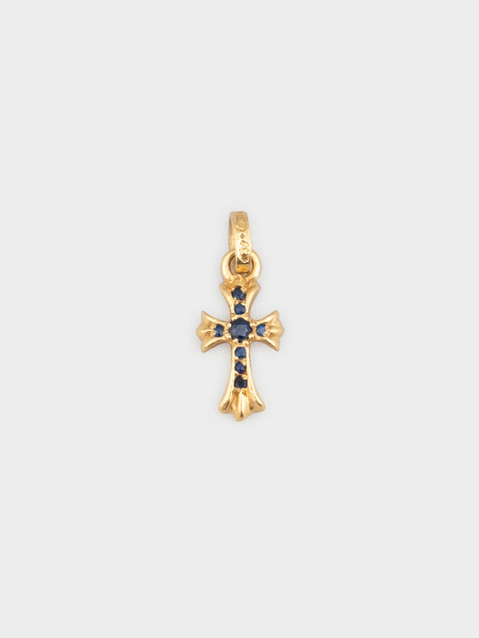 22K Baby Fat w/ Blue Sapphire