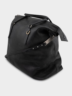 Huge Leather Keepall Bag