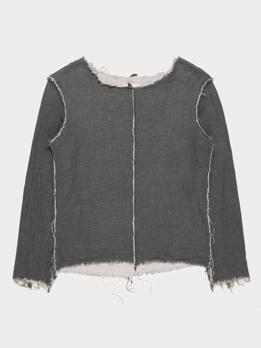 Raw Edge Long Sleeve