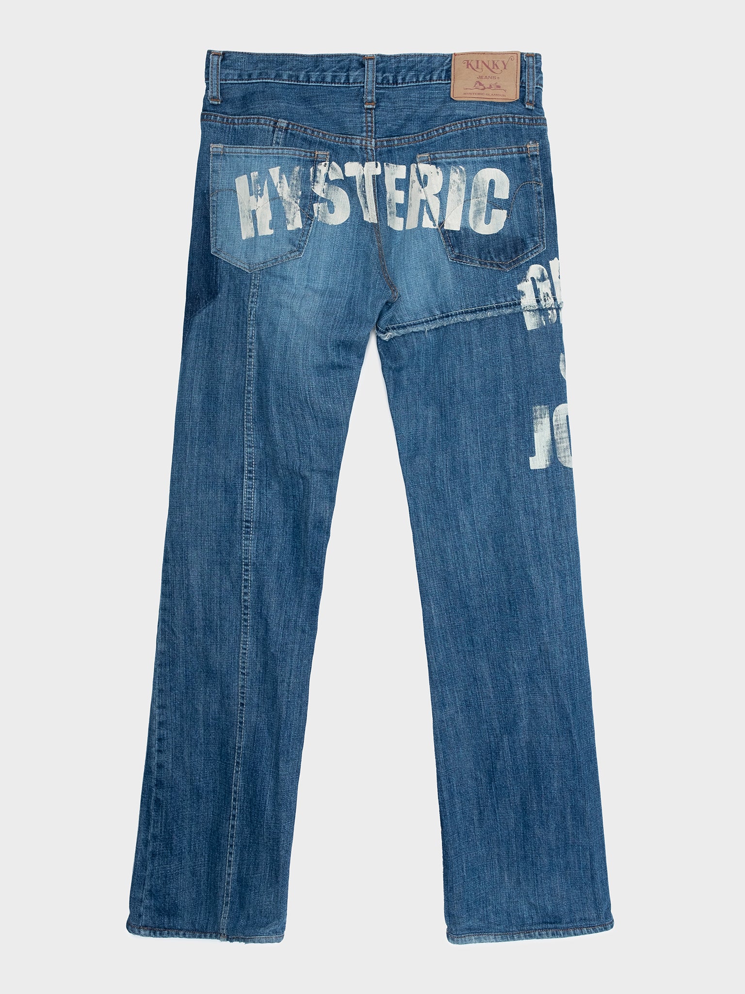 Hysteric Glamour: Reconstructed Jeans | Groupie