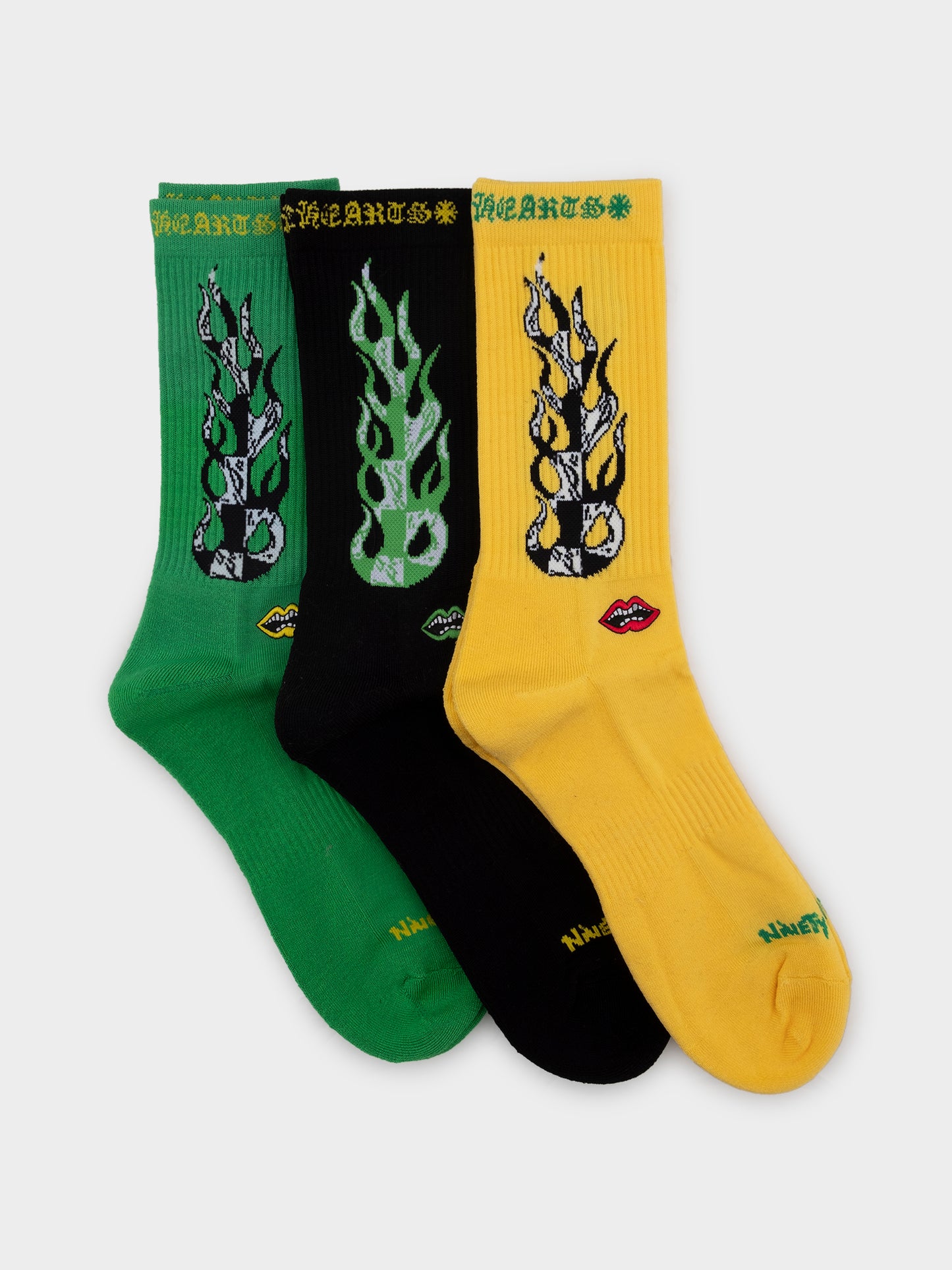 Flame Chomper Socks