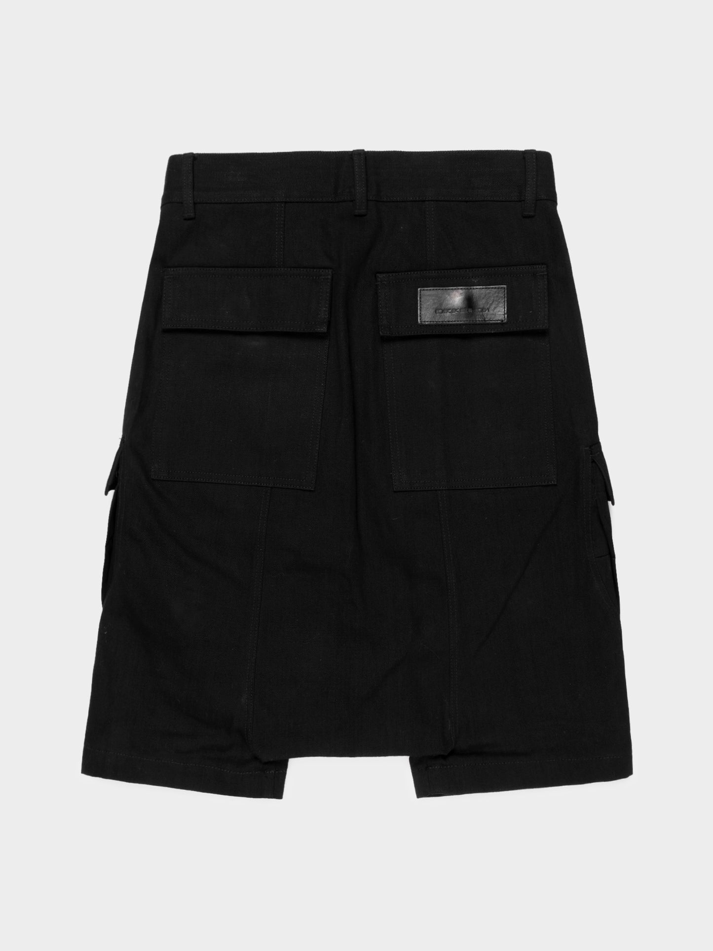 Raw Denim Cargo Pod Shorts