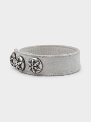 Leather Star Stud Bracelet