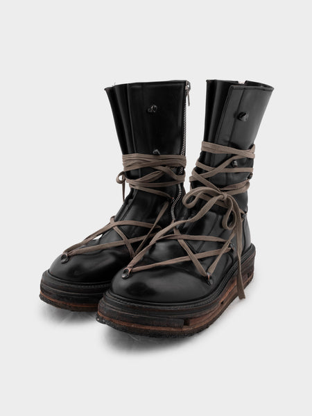 Rick Owens: 'Glitter' Lego Sole Pentagram Boots | Groupie