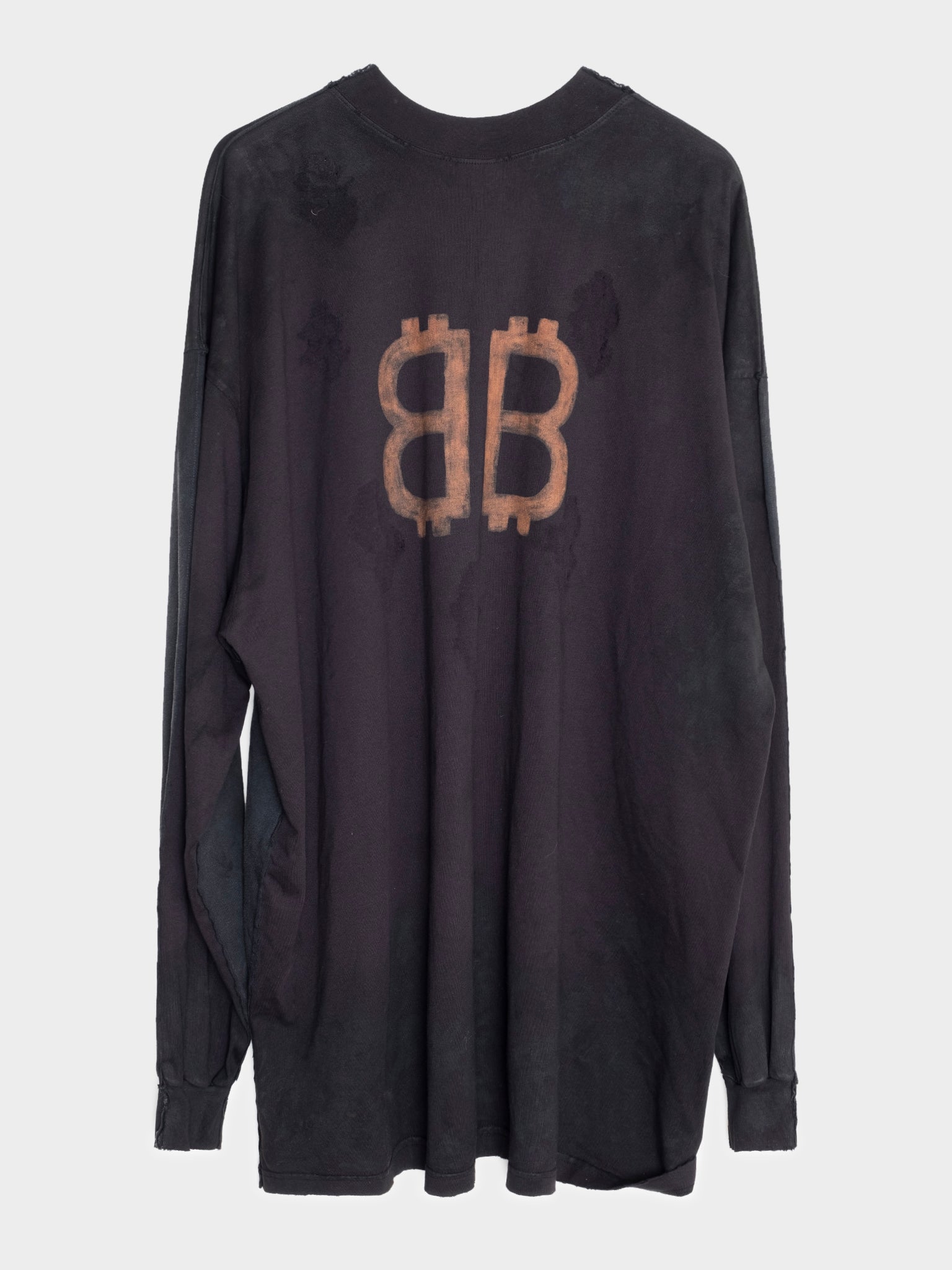 Buy Balenciaga Paris Moon Longsleeve T-Shirt Online at Groupie