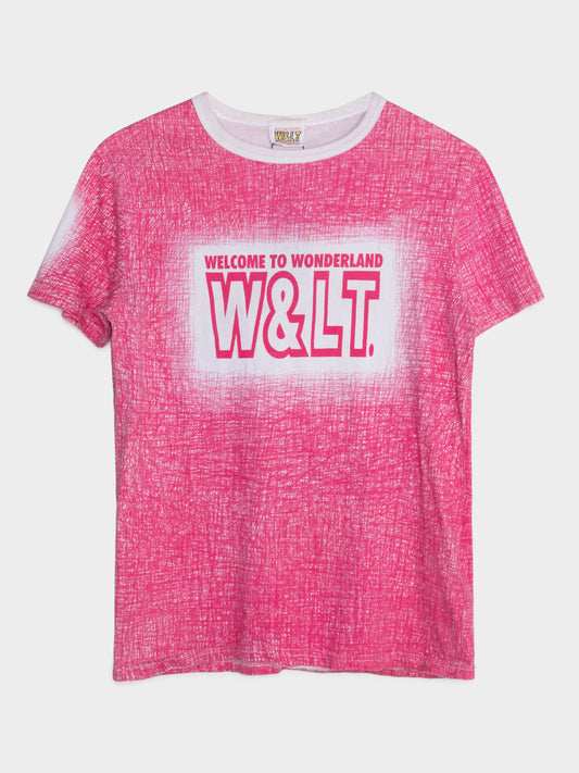 "Welcome To Wonderland" Doodle T-shirt