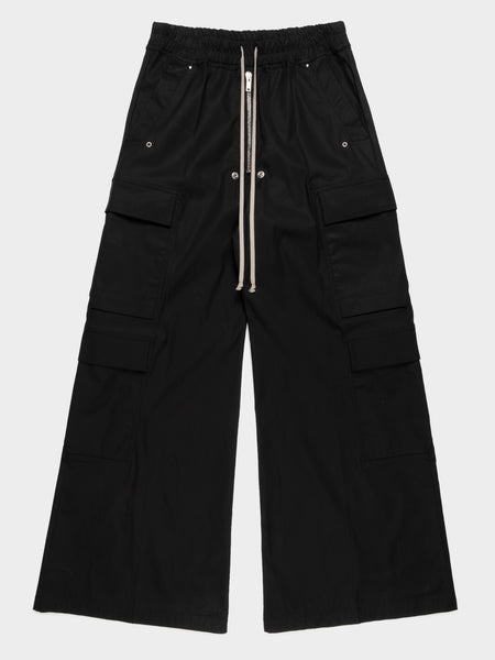 Buy Rick Owens Black Bela Cargos Online at Groupie