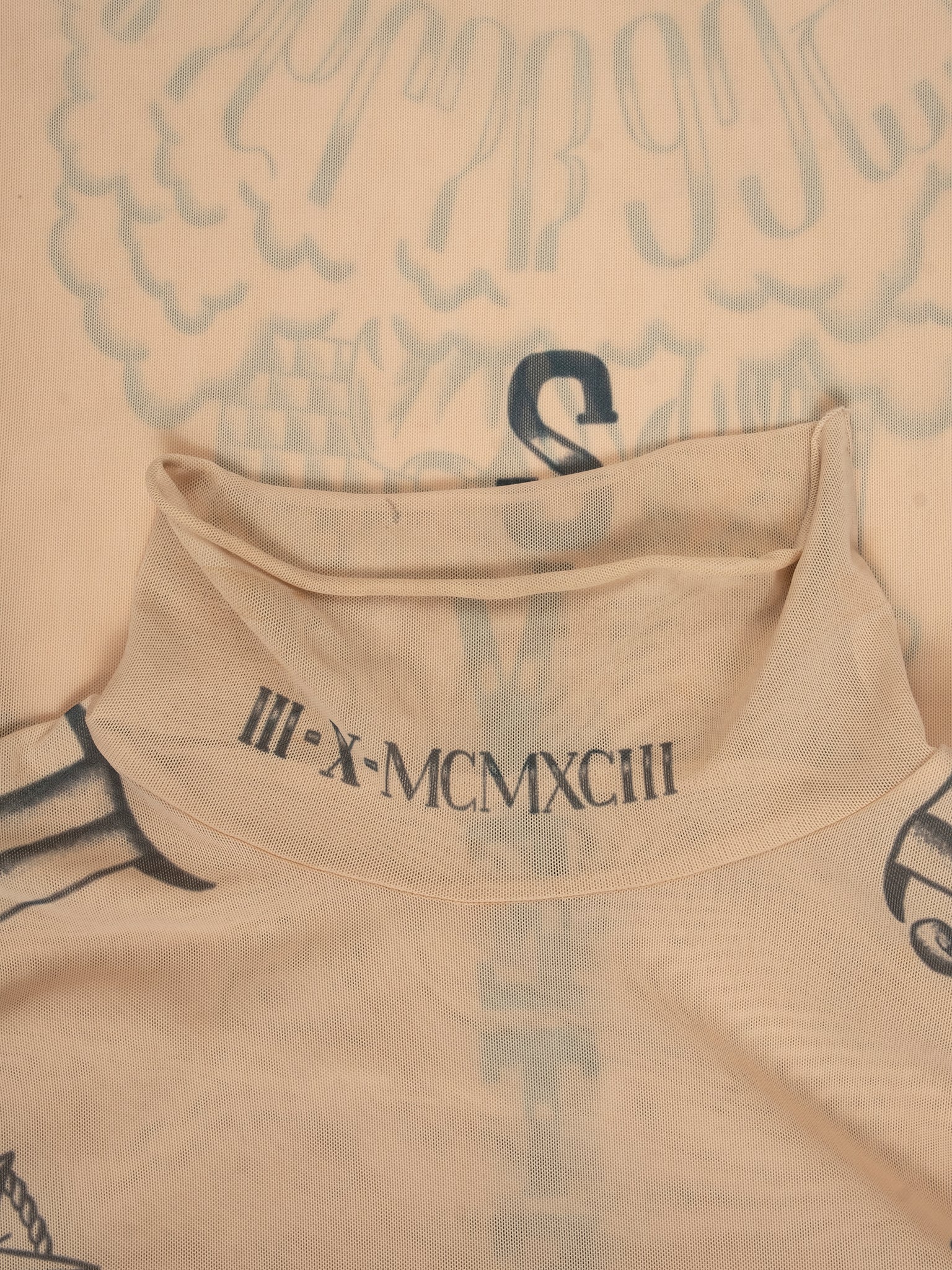 Buy Vetements Tattoo Long Sleeve Shirt Online at Groupie