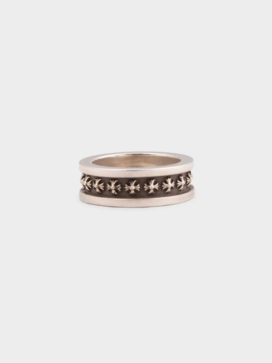 Mini Plus Ring Chrome Hearts