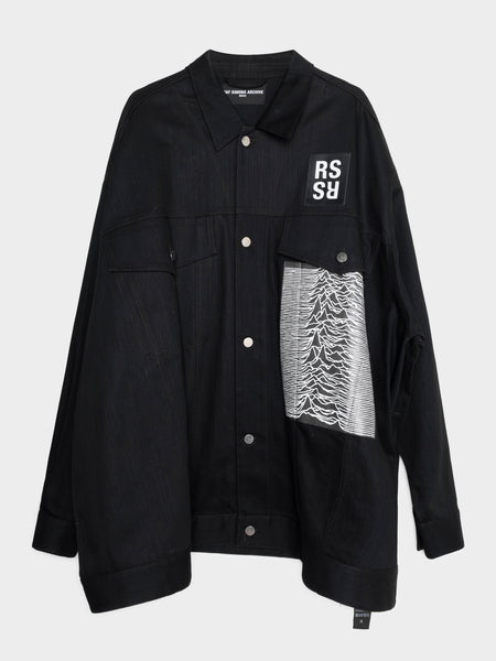 Raf Simons: Oversized Joy Division Denim Jacket | Groupie