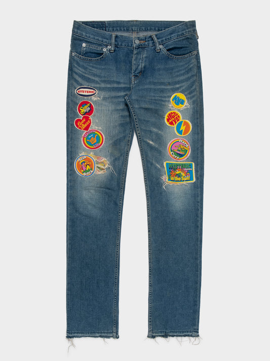 LSD Patched Kinky Jeans