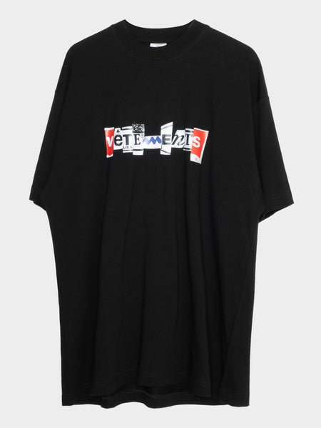 Vetements: Mixed Logo T-Shirt | Groupie