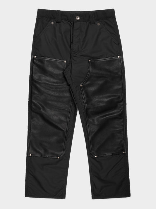 Nylon & Leather Double Knee Carpenter Work Pants
